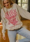 AR Razorbacks Big Basketball Sweatshirt