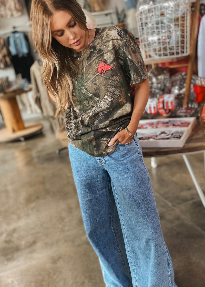 70's Camo Hog Tee