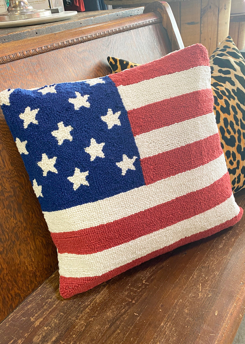 American Flag Pillow