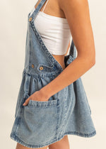 Stevie Overall Denim Romper