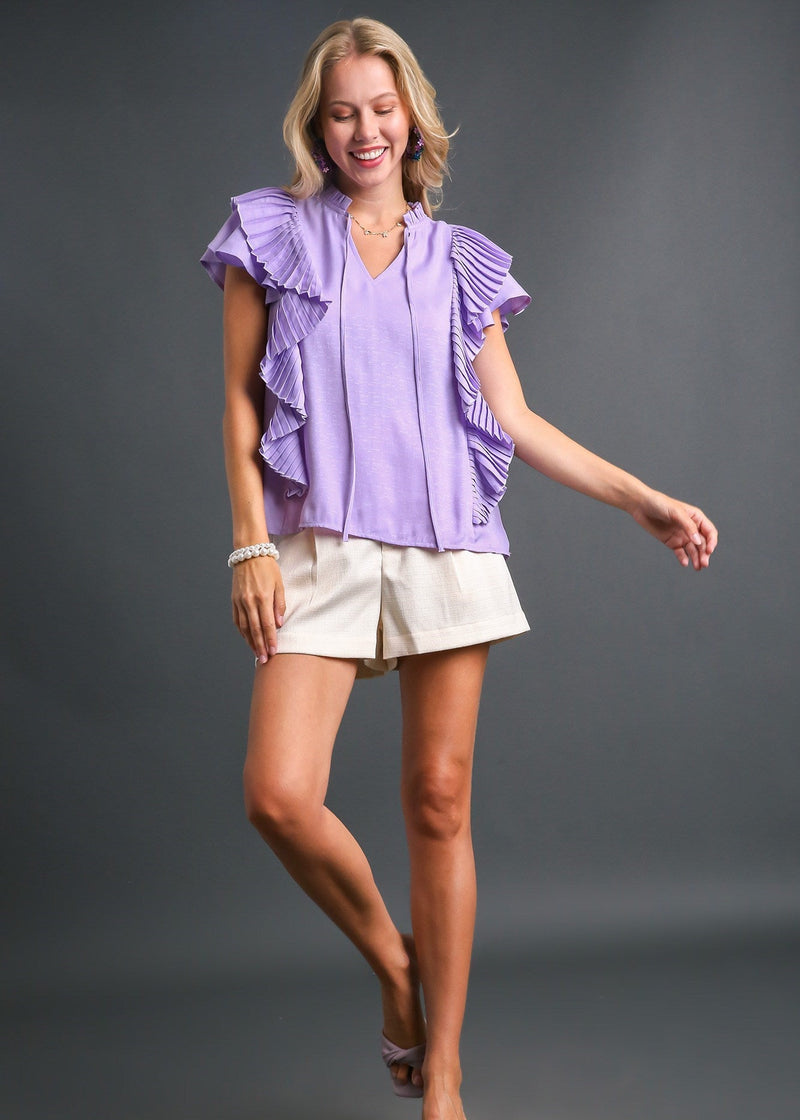 Out On The Town Top | Lavender