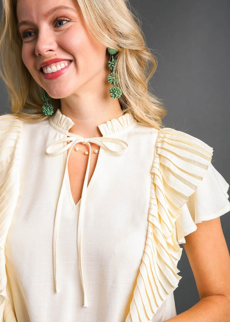 Out On The Town Top | Cream