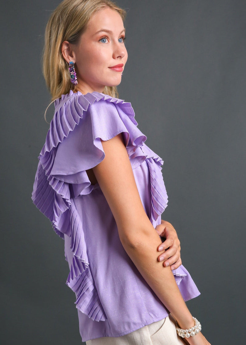 Out On The Town Top | Lavender
