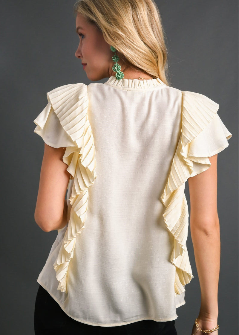 Out On The Town Top | Cream