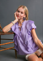 Out On The Town Top | Lavender