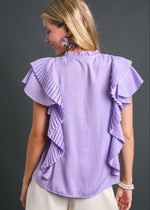 Out On The Town Top | Lavender