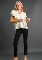 Out On The Town Top | Cream