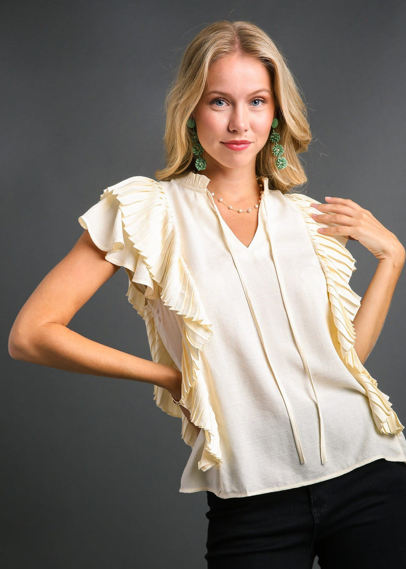 Out On The Town Top | Cream