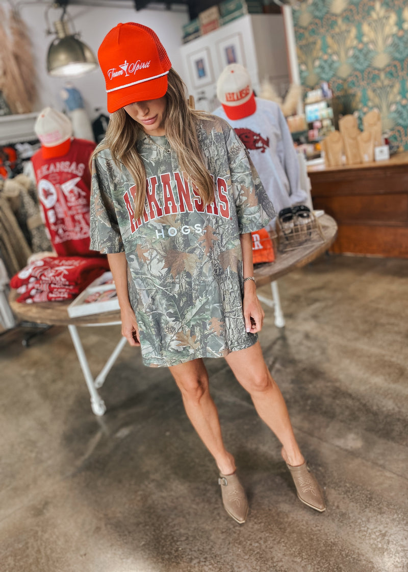 Arkansas Razorbacks Camo Tee