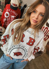 Arkansas Phipps Split Cropped Longsleeve