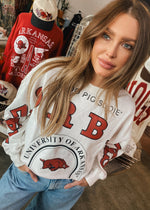 Arkansas Phipps Split Cropped Longsleeve