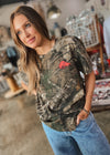 70's Camo Hog Tee