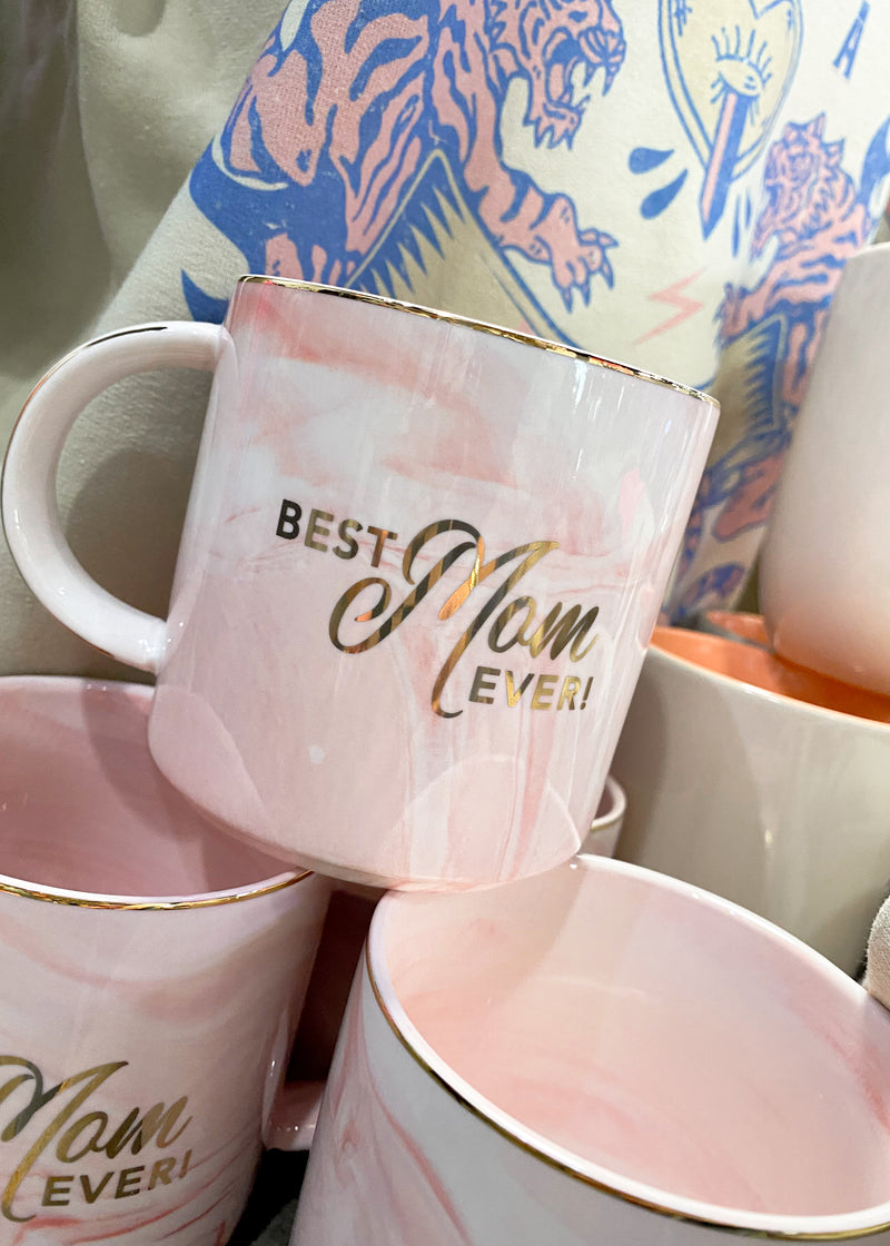 Marble Best Mom Ever Mug