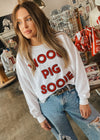 Arkansas Perkins Chenille Cropped Longsleeve