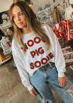 Arkansas Perkins Chenille Cropped Longsleeve