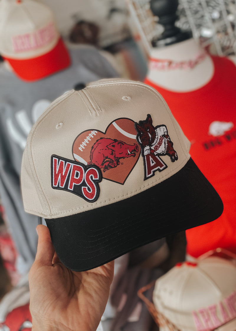 Arkansas Football Patch Hat