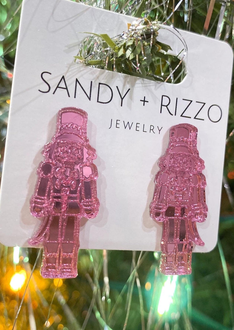 Nutcracker Pink Studs