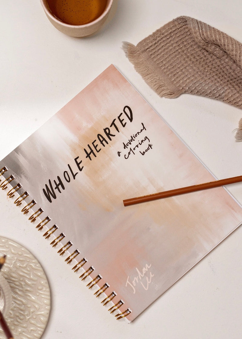 Wholehearted: A Coloring Book Devotional