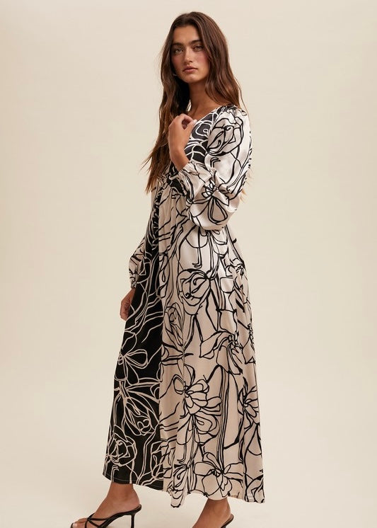 Celine Floral Dress
