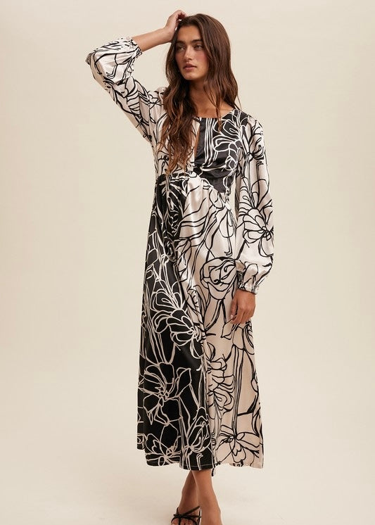 Celine Floral Dress