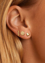Gorjana Bar Charm Stud