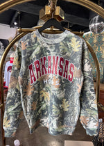 Arkansas Razorbacks Camo Sweatshirt