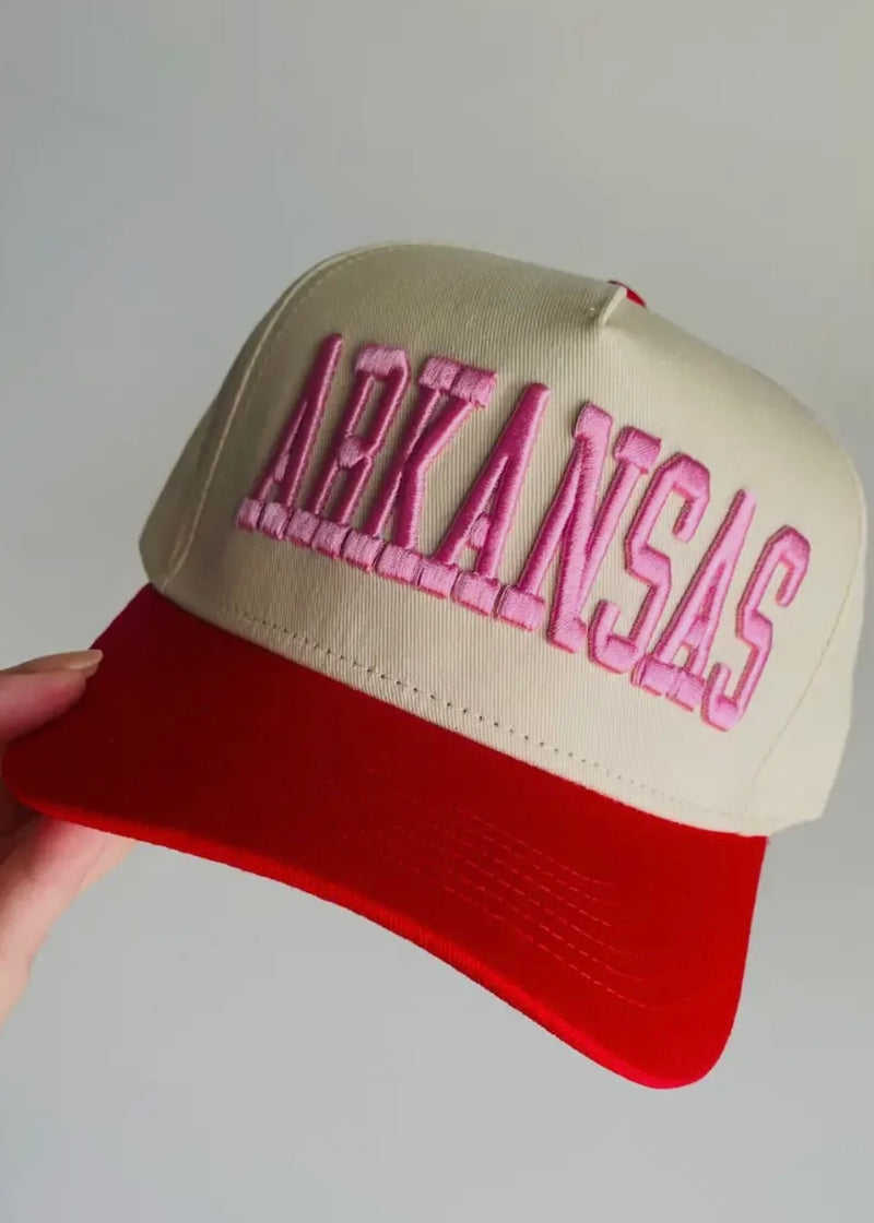 Arkansas Hat | Pink