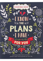 I Know The Plans Coloring Book