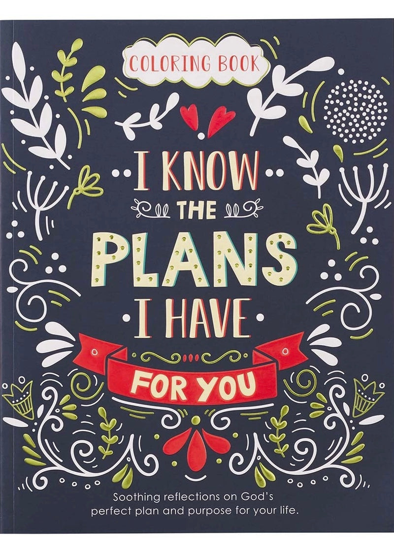 I Know The Plans Coloring Book