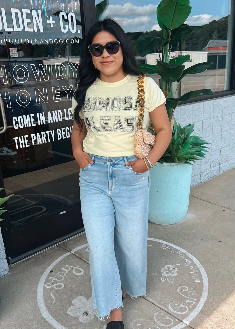 Mimosa Please Crystal Tee
