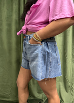 Christine A-Line Denim Shorts