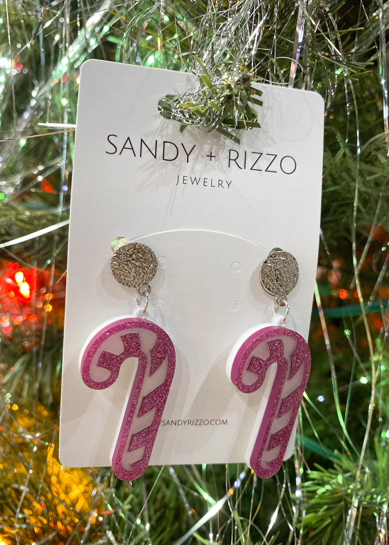 Candy Cane Earrings