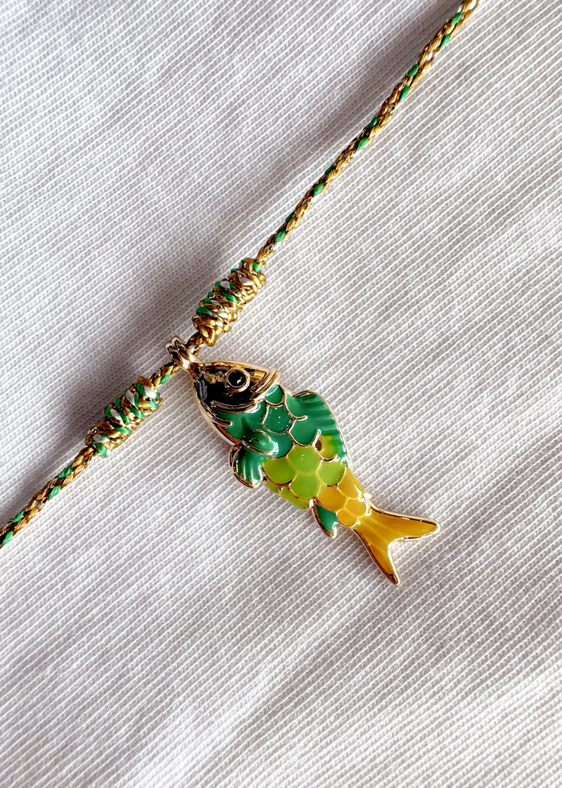 Rainbow Fish Necklace