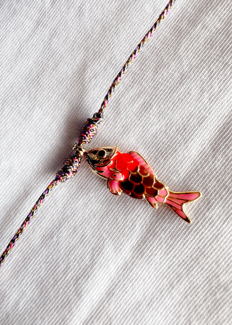 Rainbow Fish Necklace