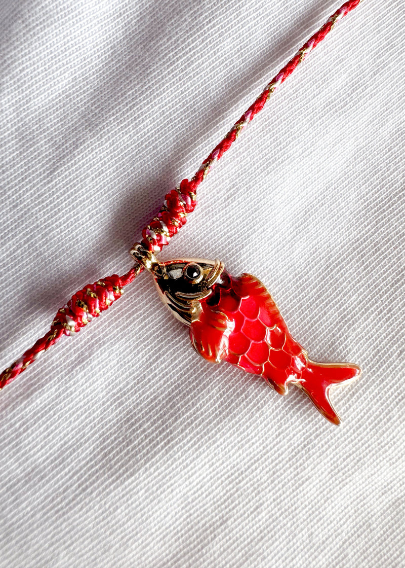 Rainbow Fish Necklace