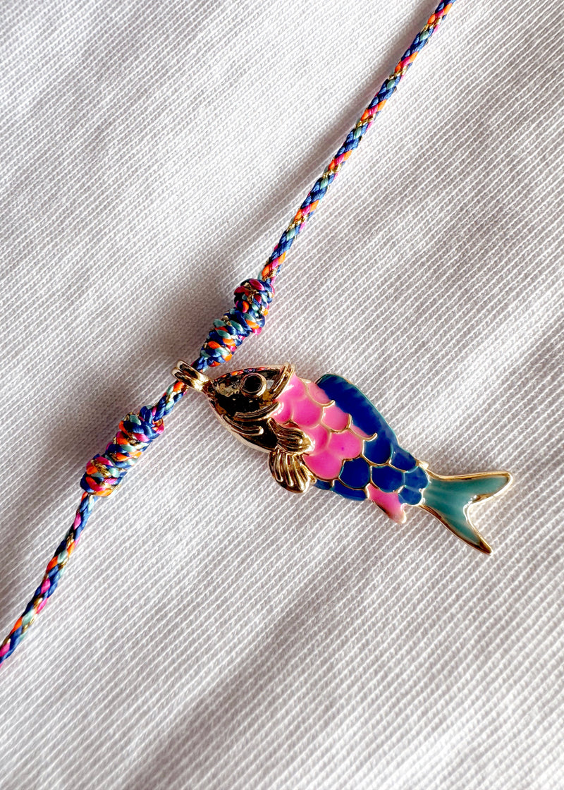 Rainbow Fish Necklace