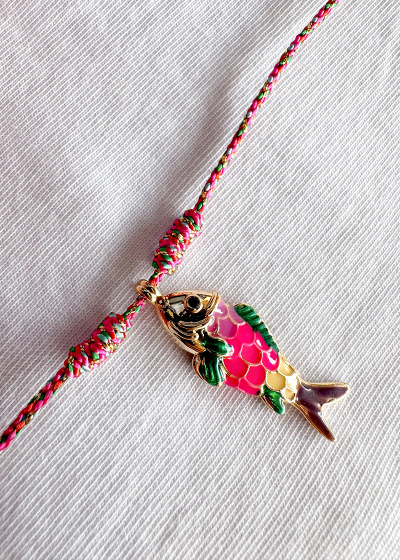Rainbow Fish Necklace