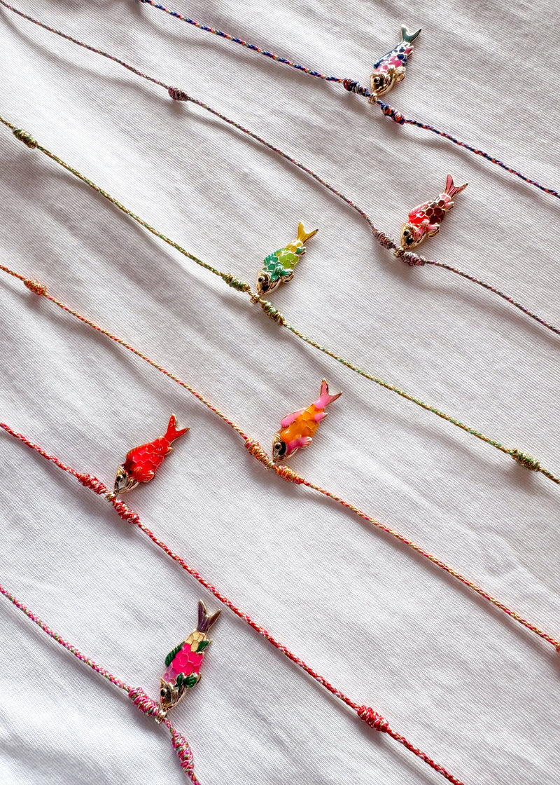 Rainbow Fish Necklace