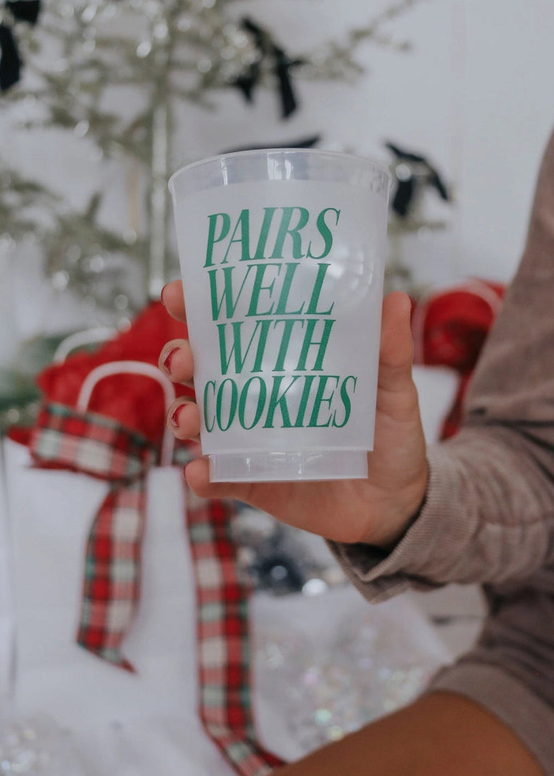 Pairs Well with Cookies Frosted Cup