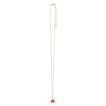 Best Teacher Apple Necklace
