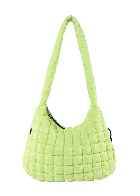Cloud 9 Quilted Bag | Light Green