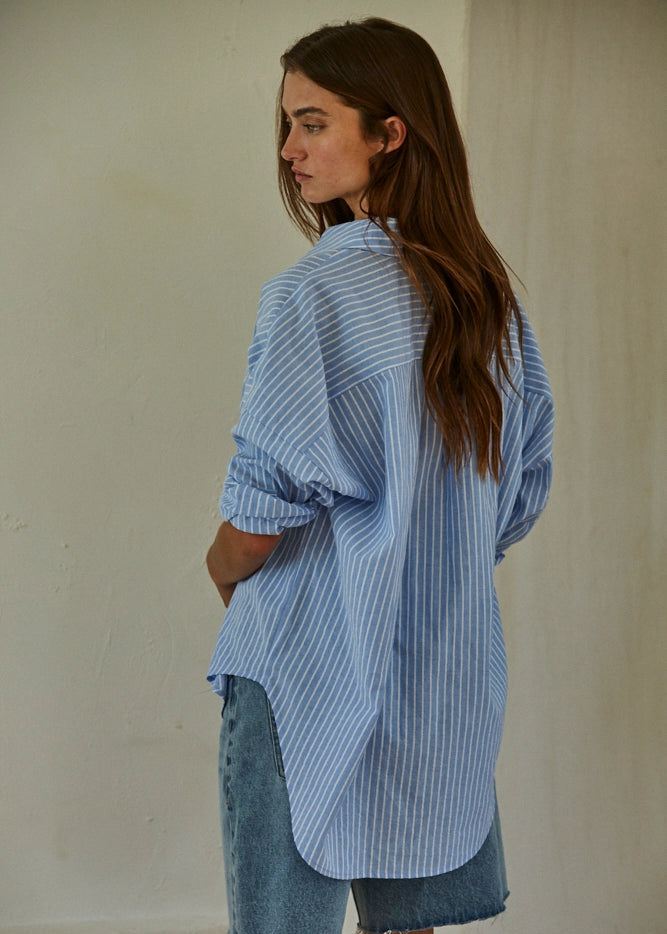 Meet Me in Venice Beach Top | Blue