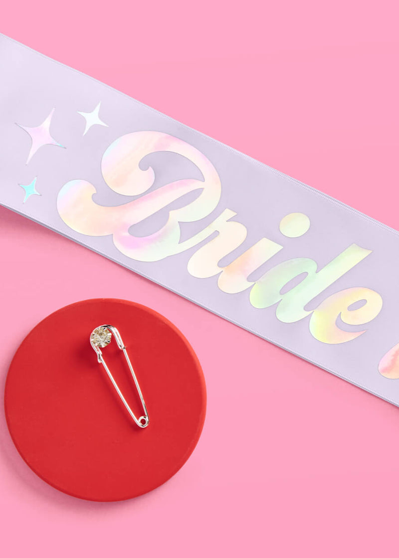 Bride Disco Sash