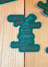 Bottomless Mimosas Sticker