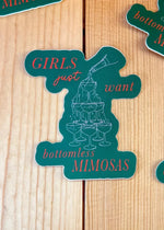 Bottomless Mimosas Sticker