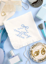 Something Blue Hanky - Embroidered