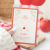 Best Teacher Apple Necklace