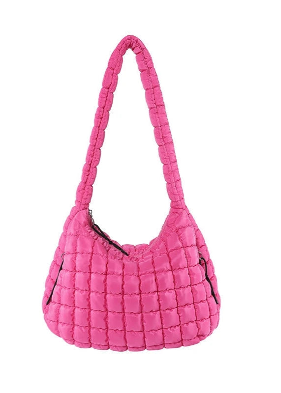 Cloud 9 Quilted Bag | Rose