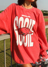 Wooo Pig Sooie Cord Pullover