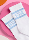 Something Blue Bride Socks